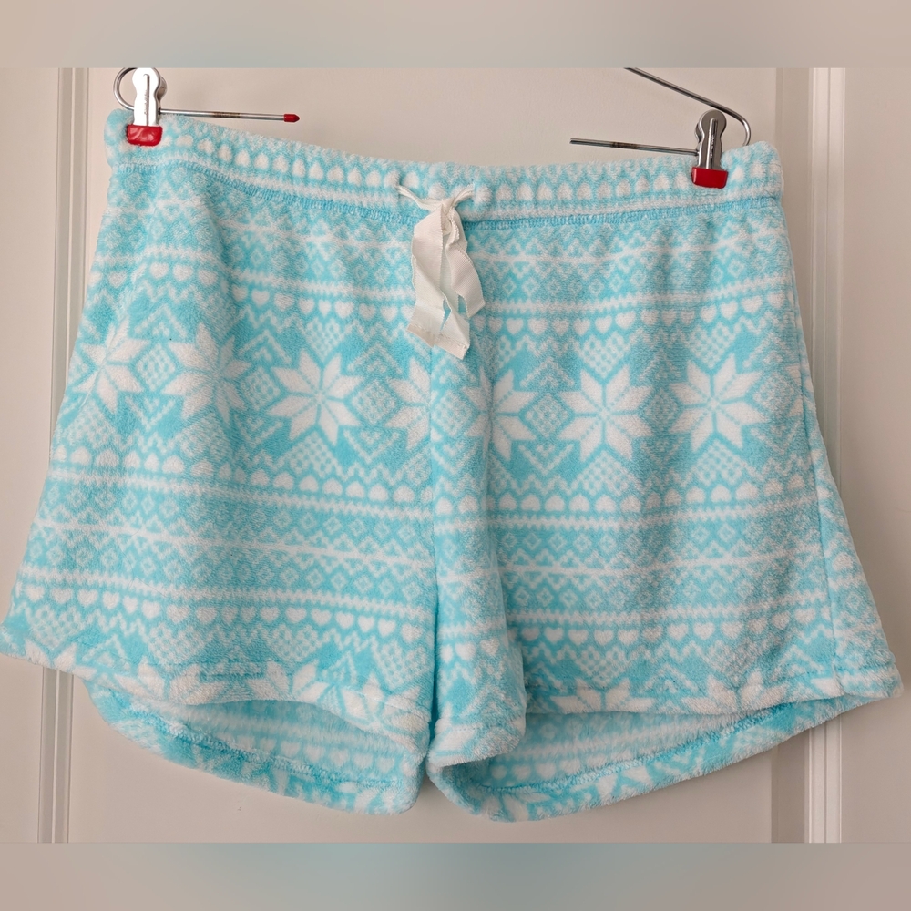 St. Eve Snowflake Pajama Shorts